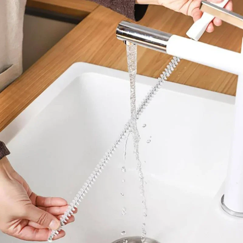 Sink Drain Cleaning Brush 1pc for Bathroom Kitchen