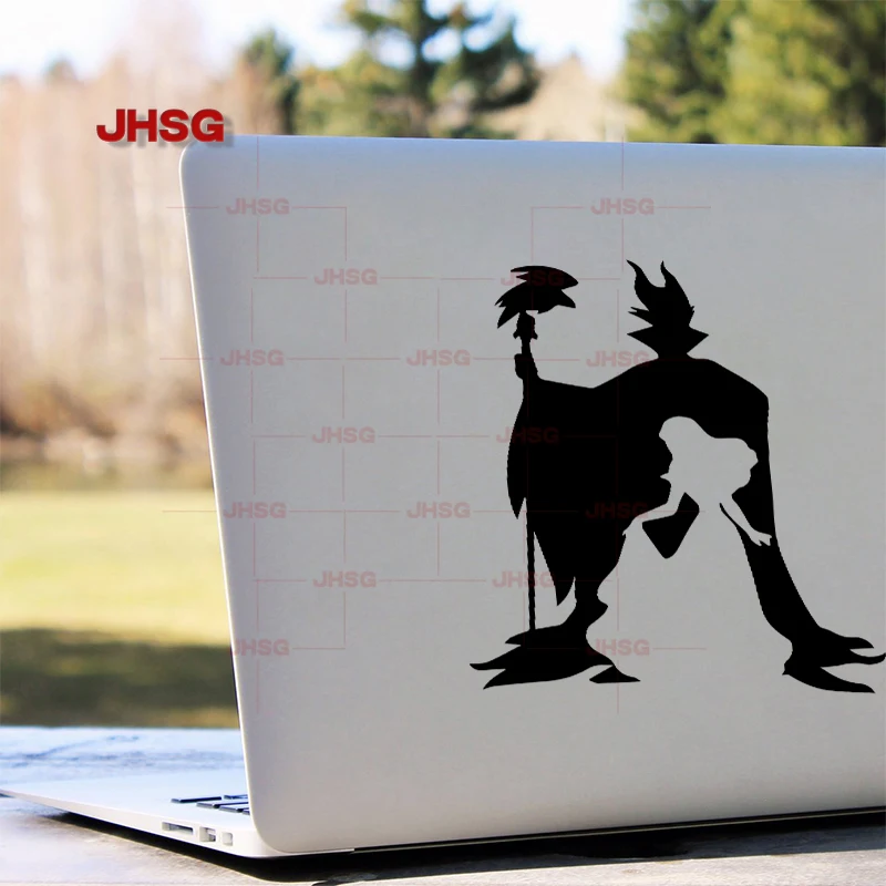 

JHSG Sleeping Beauty Vinyl Sticker Car Window Decoration Villain Horn Decal Laptop Phone Water Bottle Cup Decoration PVC