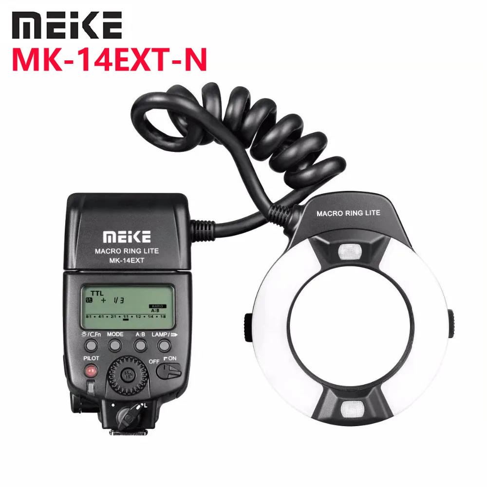MEIKEMK14EXTNRingFlashLightSpeedliteGN14ForNikonD80D300S