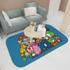 Game Bros Super M-marios Gaming Kitchen Mat Kids Room Bedroom Decoration Balcony Anti-Slip Doormat Living Room Alfombra 5