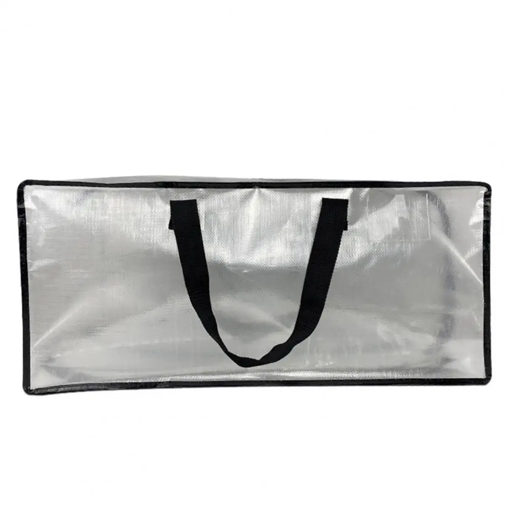 Extra Large Packing Bag With Zipper Handle Reusable Plastic Moving Tote  Heavy Duty Storage Tote Clothes Storage Container - AliExpress