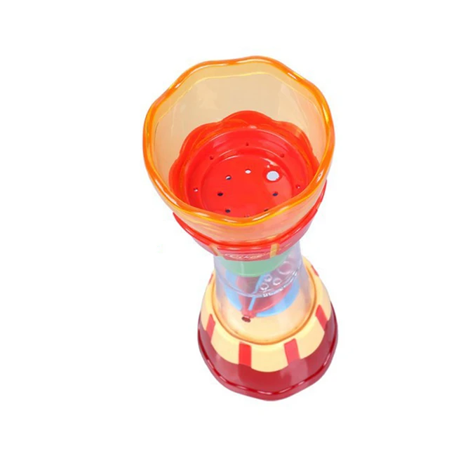 Children's Color Play Cup Rotating Water Leaking Tub Tuning Toy Fun