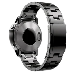 Titanium Luxury Watch Bracelet - 22mm/26mm Metal Strap - QuickFit 22mm (Titanium Grey)