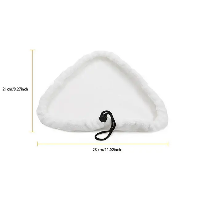 Gőzmosó Borítékok Háromszög Mosható H20 Párnák Cseréje X5 Mop Pad Szőnyeg Otthon Tiszta Gőzmop -Mikroszálas Ruhákhoz - Image 6