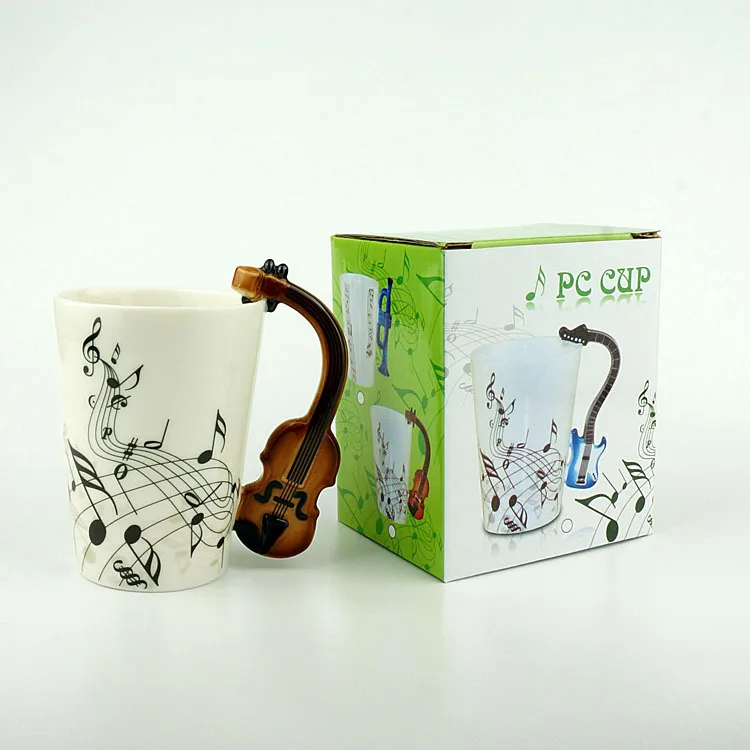 Ceramic Mug Instrument Handle Mug Coffee Cup