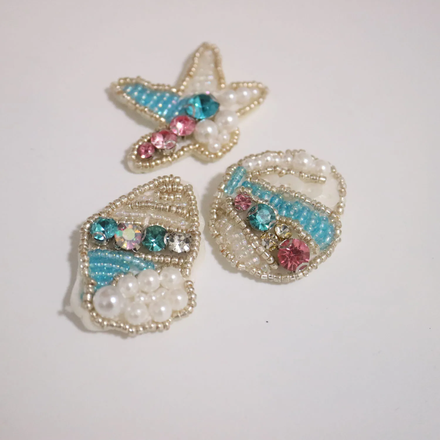 7-Pack Mermaid Sequin Iron-On Patches - For Jeans, Jackets, Bags, DIY Clothing Repair & Decoration