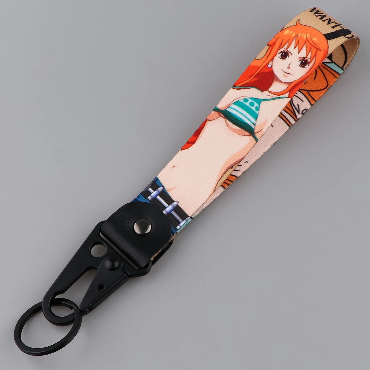 ONE PIECE Anime Cool Key Tag Key Chain for Motorcycles and Cars Decorative Key Fobs Holder Key Ring Accessories Gifts
