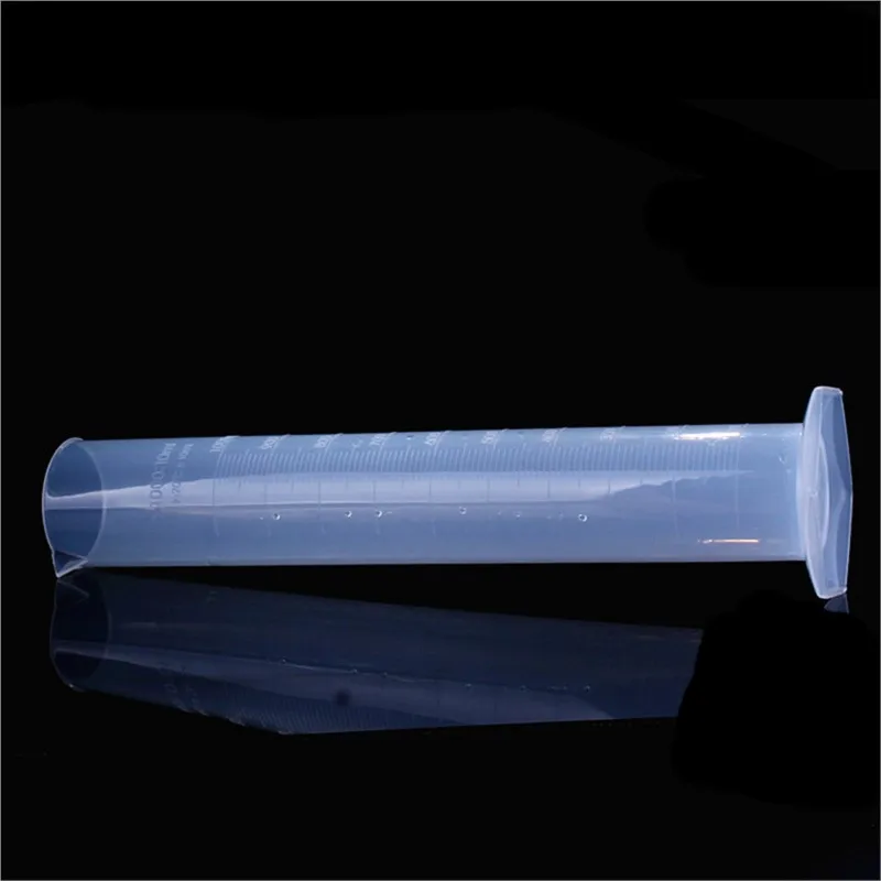 50ml Plastic Measuring Cylinder Laboratory Test Graduated Liquid Trial Tube Tool Jar