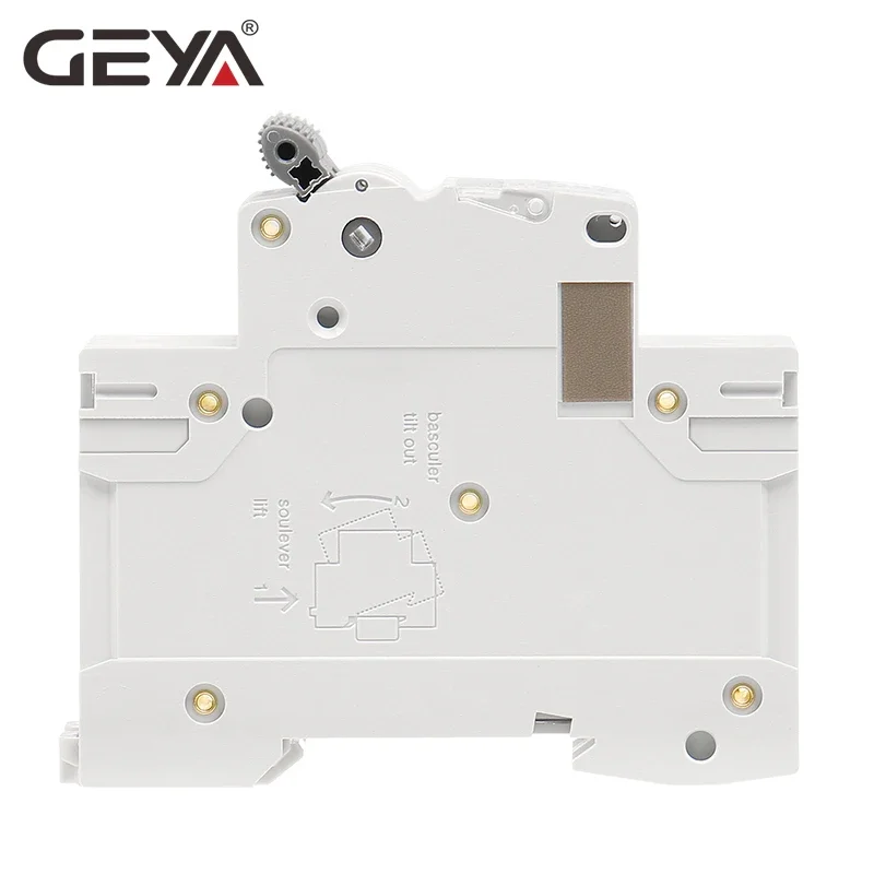 GEYA GYM9 1P MCB for DIN rail 220 V 400 V circuit breaker 6 A-63 A AC type 6KA breaking capacity switch ON OFF - Image 4