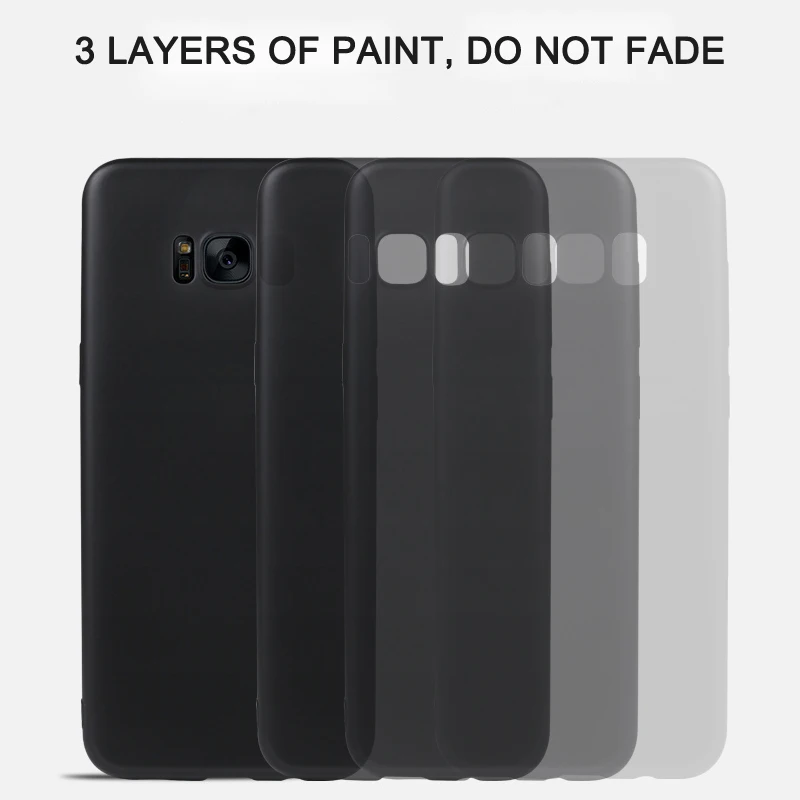 Silicone Slim Full Cover Soft Phone Case
