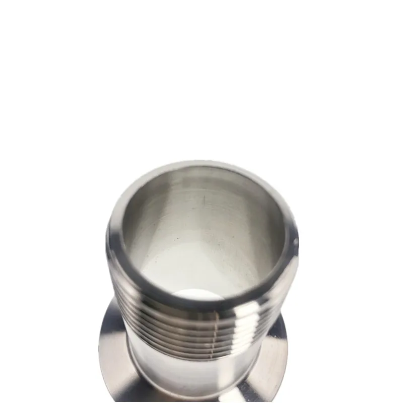 DN15 - DN50 304 Sanitary Stainless Steel Male Threaded Pipe Fitting Ferrule