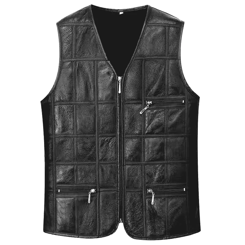 2023 Latest Fashion Middle and Elderly Sheep Fleece Warm Vest