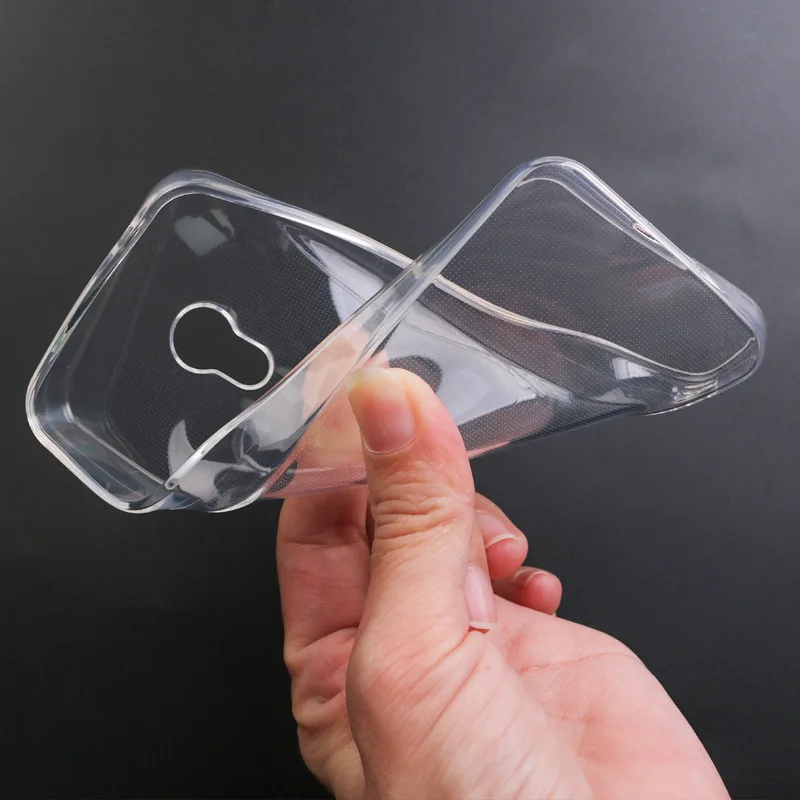 Crystal Silicone Soft TPU Clear Back Cover Case