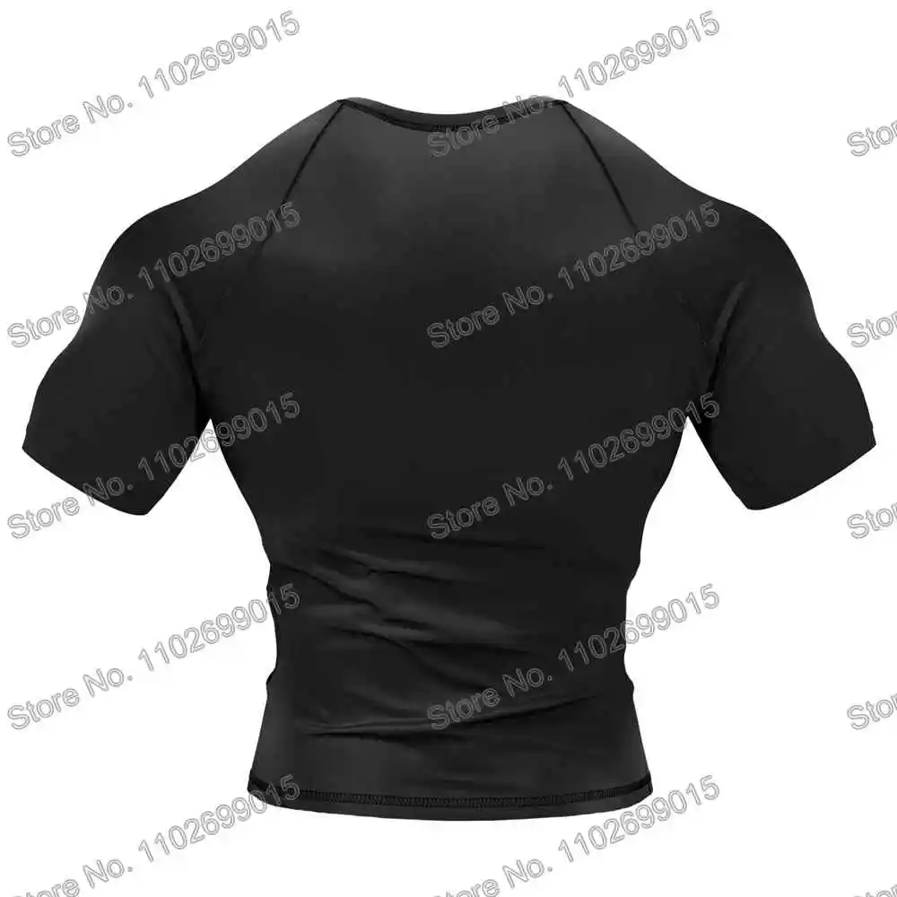 Surfing Clothing BJJ MMA Men Rash Guard Short Sleeve UV Protection Diving Swimwear Summer Beach Tights Women GYM Tops