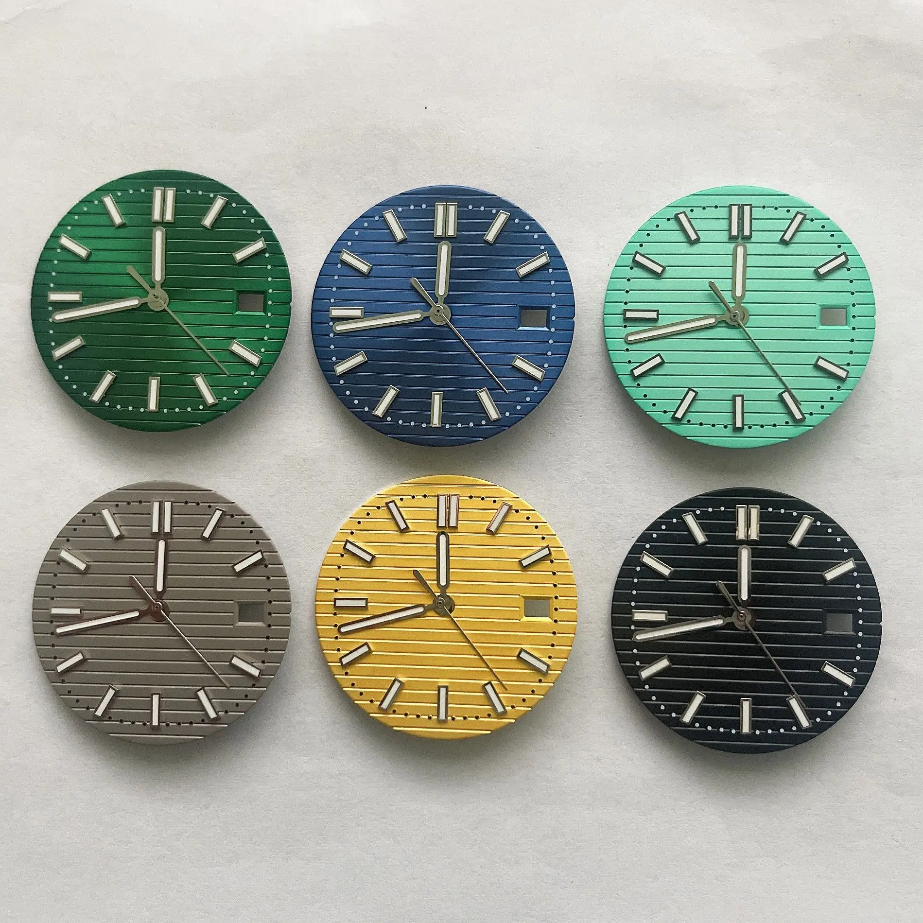 Enhanced Dial and Hands Set for NH35 Movement Watches, 30.5mm