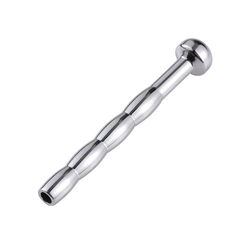 Hollow Metal Penis Plug Urethra Catheter Urethral Sound Dilator Erotic Adult BDSM Sex Toys Men urethral dilator silicone urethral dilator