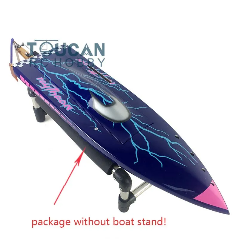 H620 Fiber Glass Electric Race PNP RC Boat W/ Motor Servo ESC W/O Battery 75km/h TOUCAN Outdoor Toys for Adult Boys TH02659 3