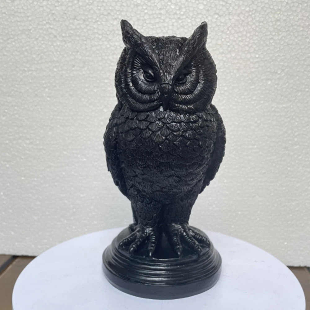 

Черный ворона Прочный Модный Готический таинственный Европейский подсвечник таинственная скульптура готическое украшение очень стремянный