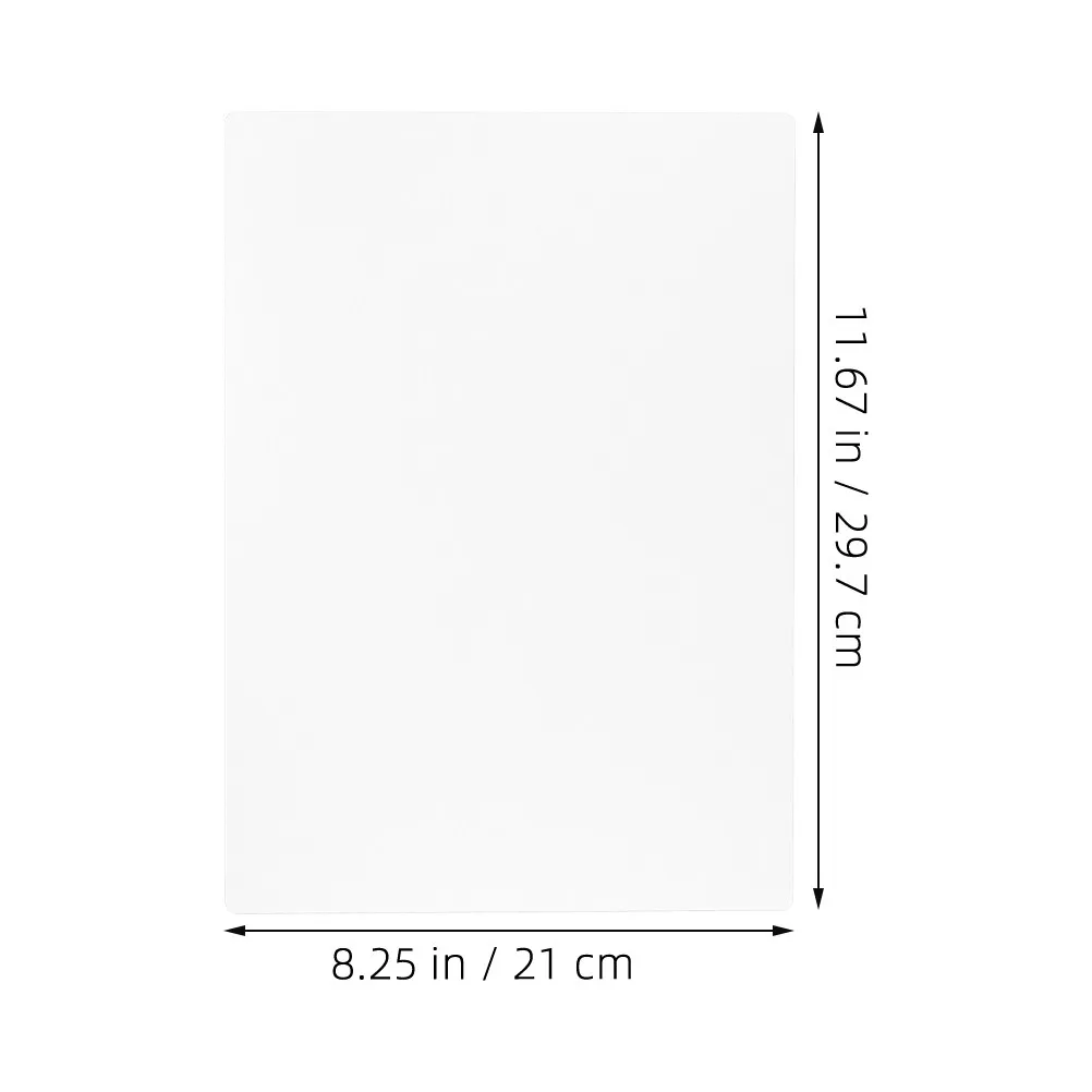 15Pcs A4 플라스틱 쓰기 보드 11.67x8.25 인치 시험용 다목적 책상 패드 그리기 공부 노트 필기 학교 사무실 사용