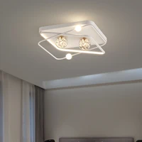 Lumière de chambre à coucher 2025 nouveau Simple moderne salle d'étude chambre salon lumière de luxe créatif ciel étoilé nordique plafonnier LED 5