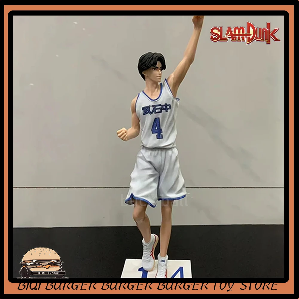 

40 см экшн-фигурка Slam Dunk, фигурки героев аниме Mitsui Hisashi, модель модели женской коллекции, куклы, игрушки с орнаментом