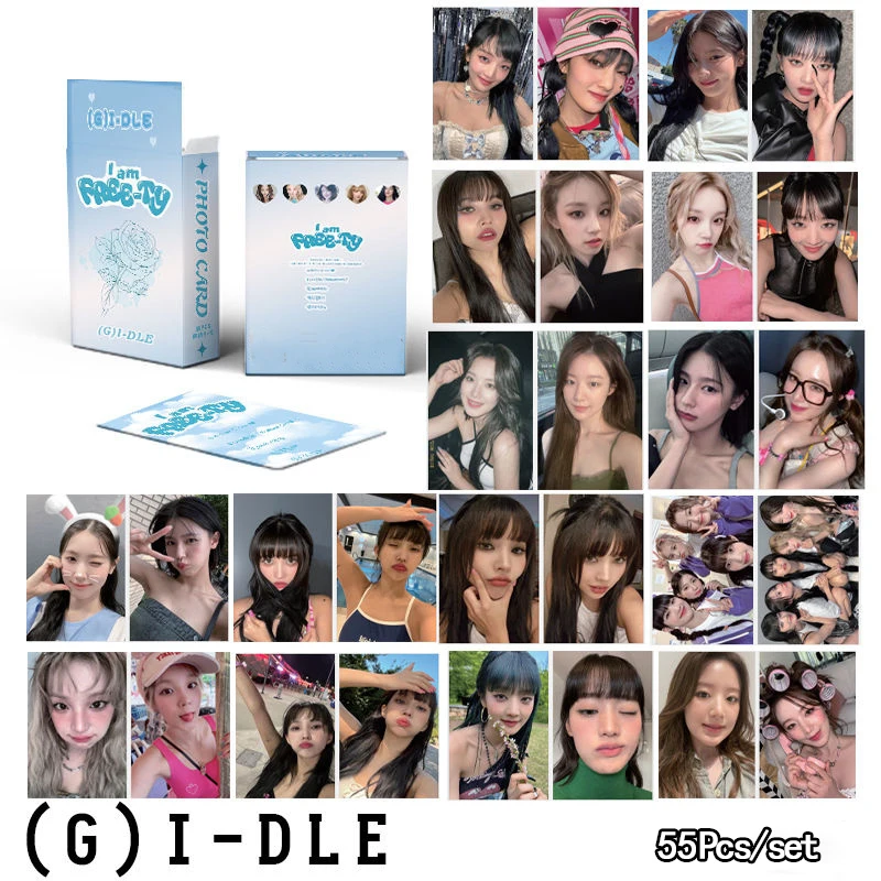 

55 шт./набор, альбом для фотографий «KPOP(G)»