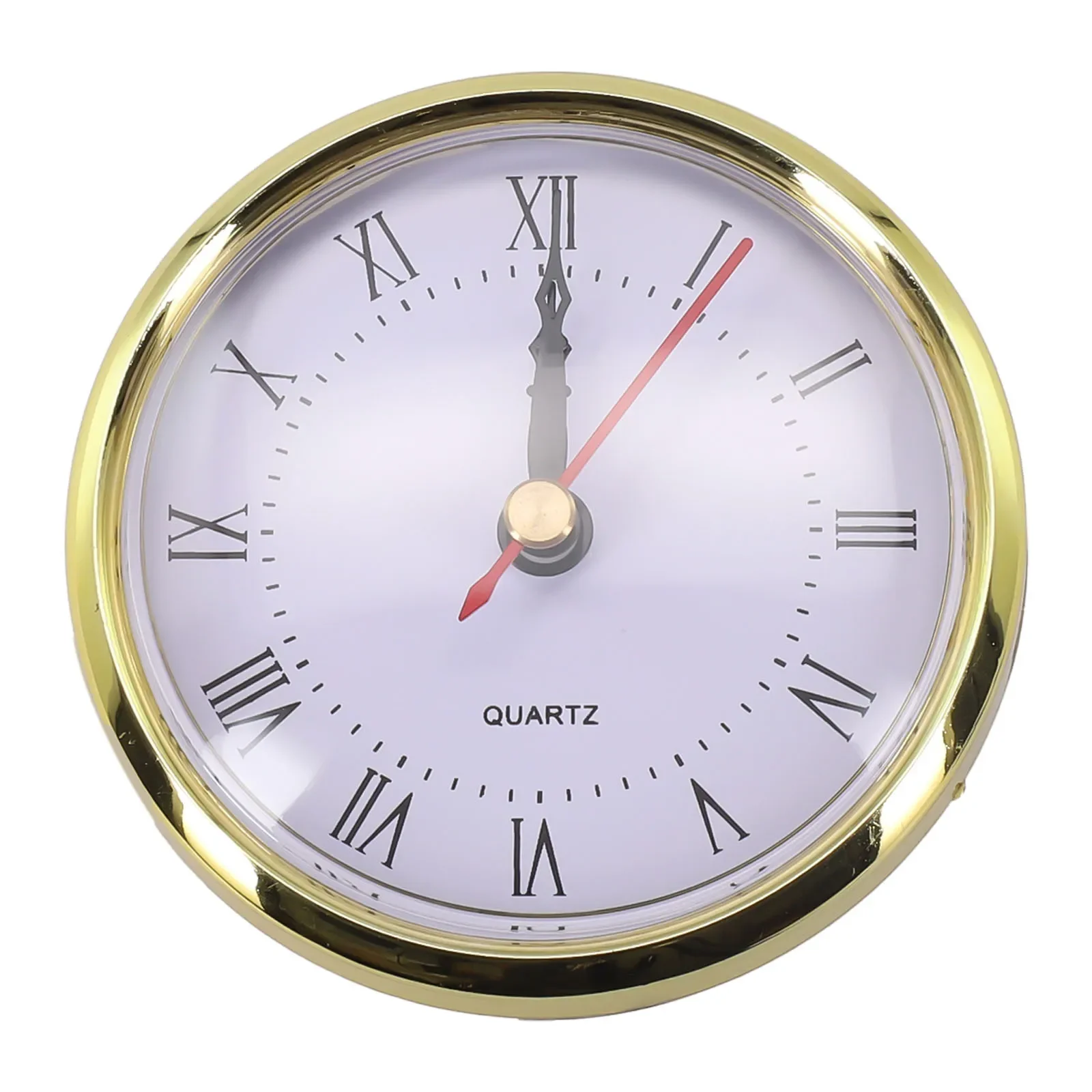 Quartz Clock Set Clock Insert DIY Numeral Quartz Clock Insert Replacement Parts Rubber Gasket 80MM Inlaid Circular Watch 3
