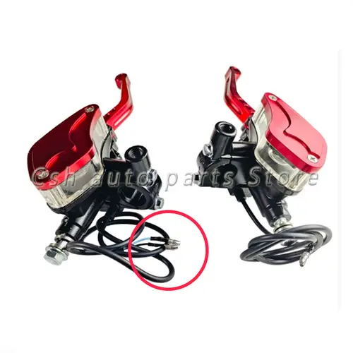 A Set 7/8" 22mm Universal Motorcycle Brake Adjust Handles Handlebars Hydraulic Clutch Master Cylinder Levers For Yamaha scooter - Image 3