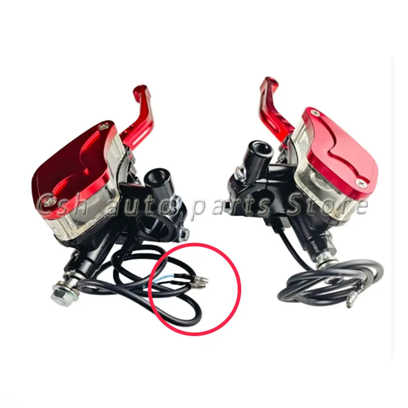 A Set 7/8" 22mm Universal Motorcycle Brake Adjust Handles Handlebars Hydraulic Clutch Master Cylinder Levers For Yamaha scooter - Image 3
