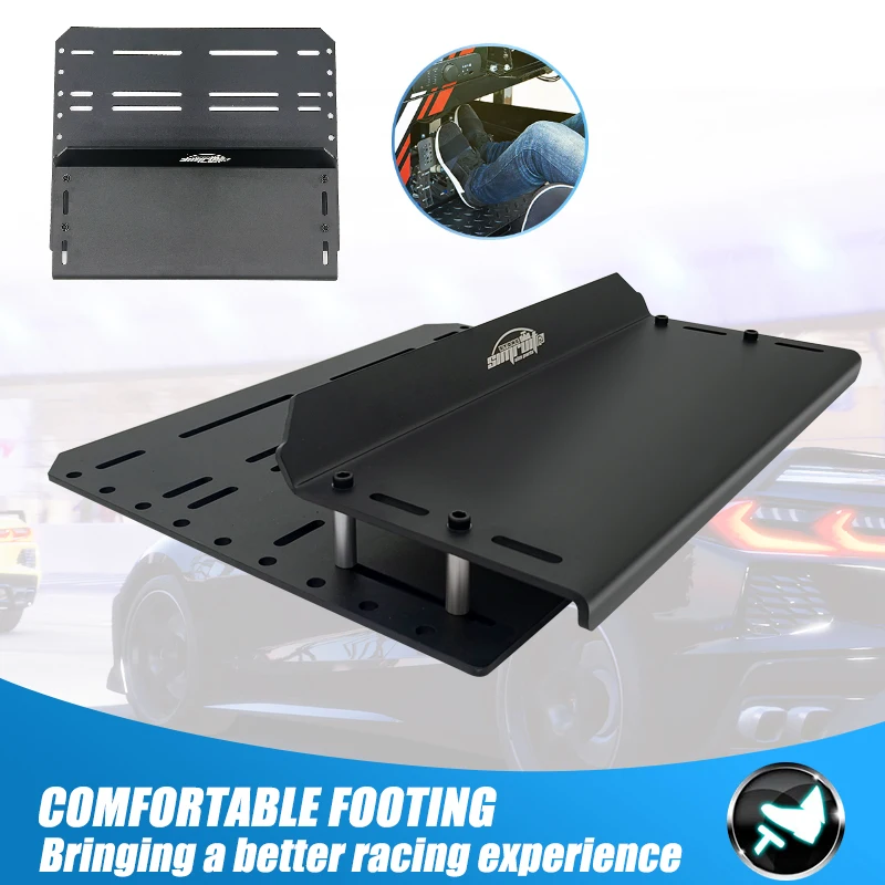 Car Pedals Racing Pedals Driving Simulator Station Sim Racing Auto Pc Steering Wheel Rig