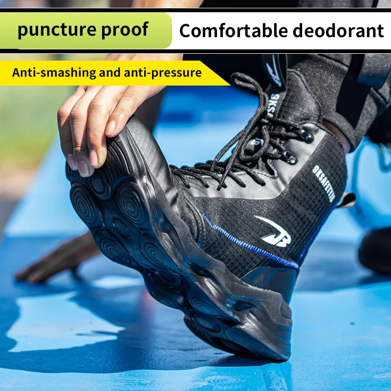 Scarpe Antinfortunistiche per Unisex, Uomo Donna Traspiranti Sneaker da Scarpe Antinfortunistiche per Unisex, Uomo Donna Traspiranti Sneaker da