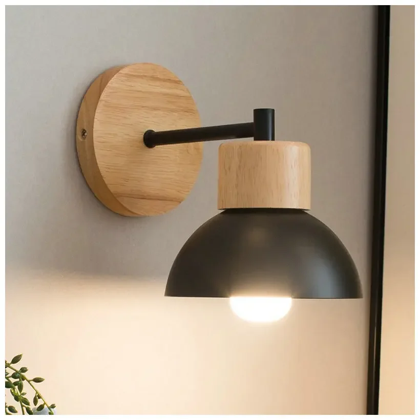Modern LED Wall Lamp Wood Creative Lighting Fixture Guest Room Balcony Staircase Sconce Bedroom Bedside Bird Nordic Decor Light led wall lamp wall sconces light wall lamp