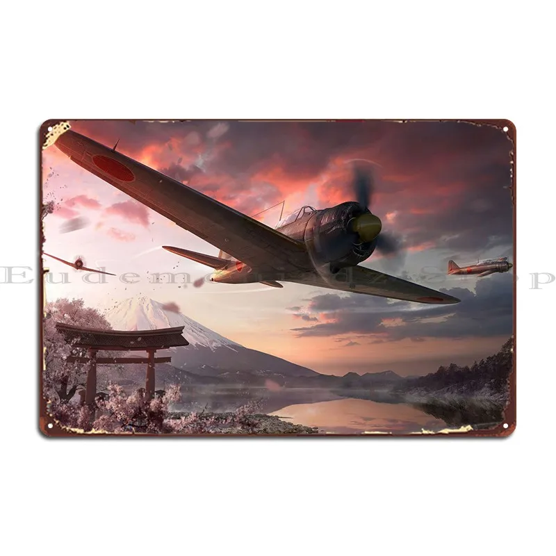 

Aircraft Metal Sign Designing Cinema Classic Club Party Club Tin Sign Poster