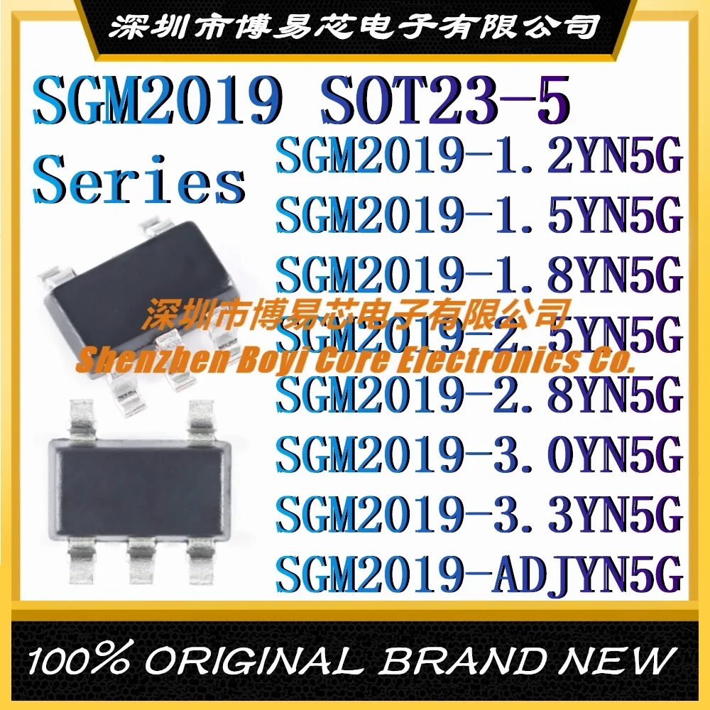 10pcs lot sgm2300 2 8yn5g tr sot 23 5 50ma fixed output voltages 2 8v high voltage regulator integrated circuit ic SGM2019-1.2YN5G SGM2019-1.5YN5G SGM2019-1.8YN5G SGM2019-2.5YN5G SGM2019-2.8YN5G SGM2019-3.0YN5G SGM2019-3.3YN5G SGM2019-ADJYN5G