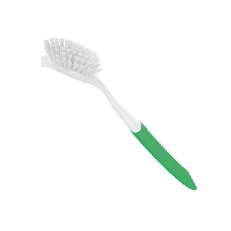 Premium Kitchen Dish Scrubber Brush with Stiff Bristles and Ergonomic Handle