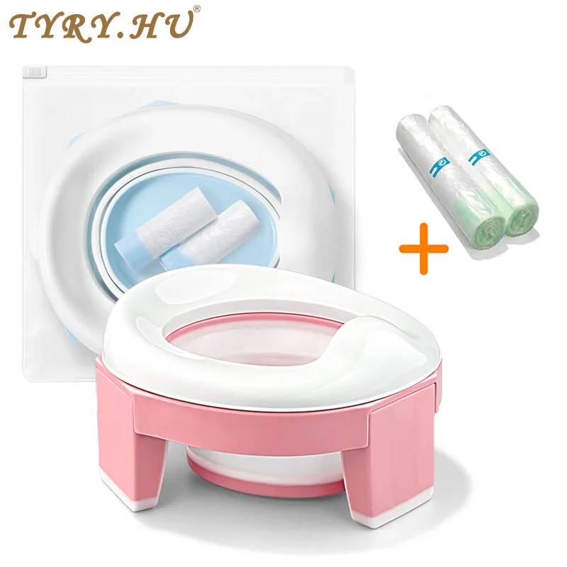 Orinal Plegable Para Niños Orinal Portátil Inodoro De Viaje Ligero Con