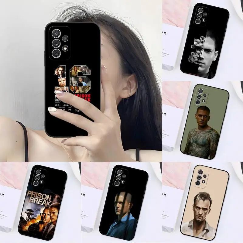 Custodia Per Telefono Prison Break Fundas Per Samsung S30 S21 Fe Ultra S20 Lite S9 S10 E Plus Cover Posteriore Antiurto Macia