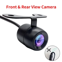 HD Night Vision Waterproof Rear View Camera with Wide - Angle Lens and Automatic Parking Monitor (Front and Rear View)
