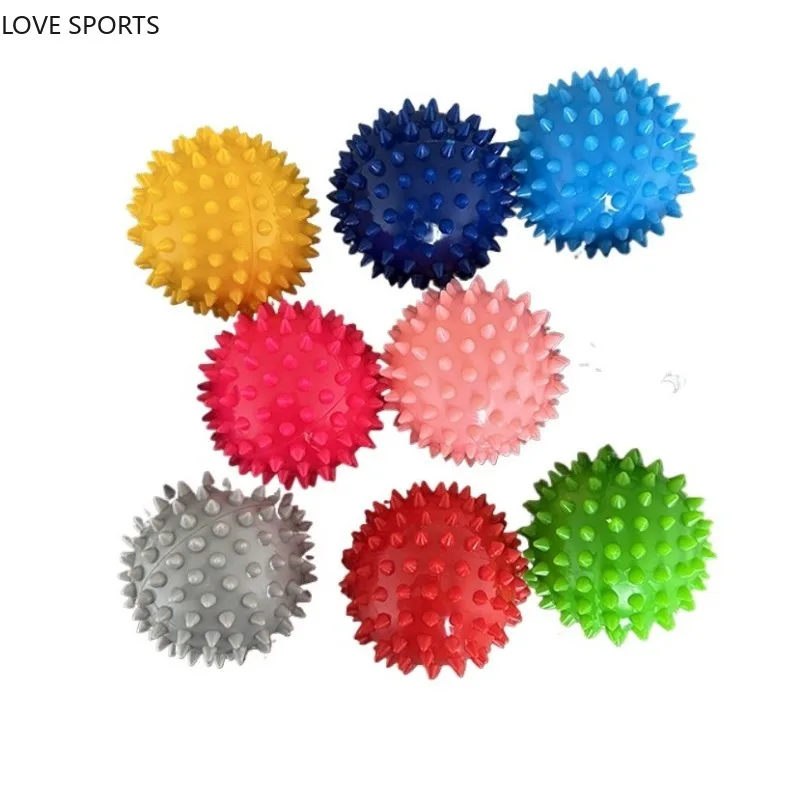 6.8/7.5CM/9CM PVC Massage Balls Roller Yoga Fitness Balls Muscle Relax Fascia Trigger Point Hand Foot Relax Stab Massage