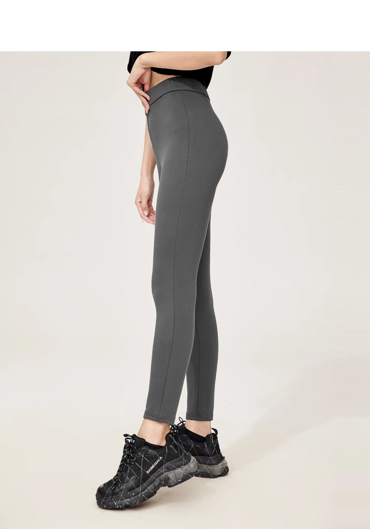 A21 Black Spring High Waist High Elastic Women Sporty Leggings 2022 Female Seamless Long Shaping Shark Pants Leggings Outerwear spanx leggings