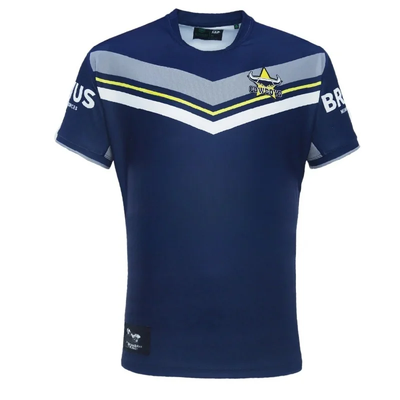 thumbnail image 1 of Camisetas de local y visitante para hombre de North Queensland Cowboys 2024 (nombre y número personalizados), 1 of 4