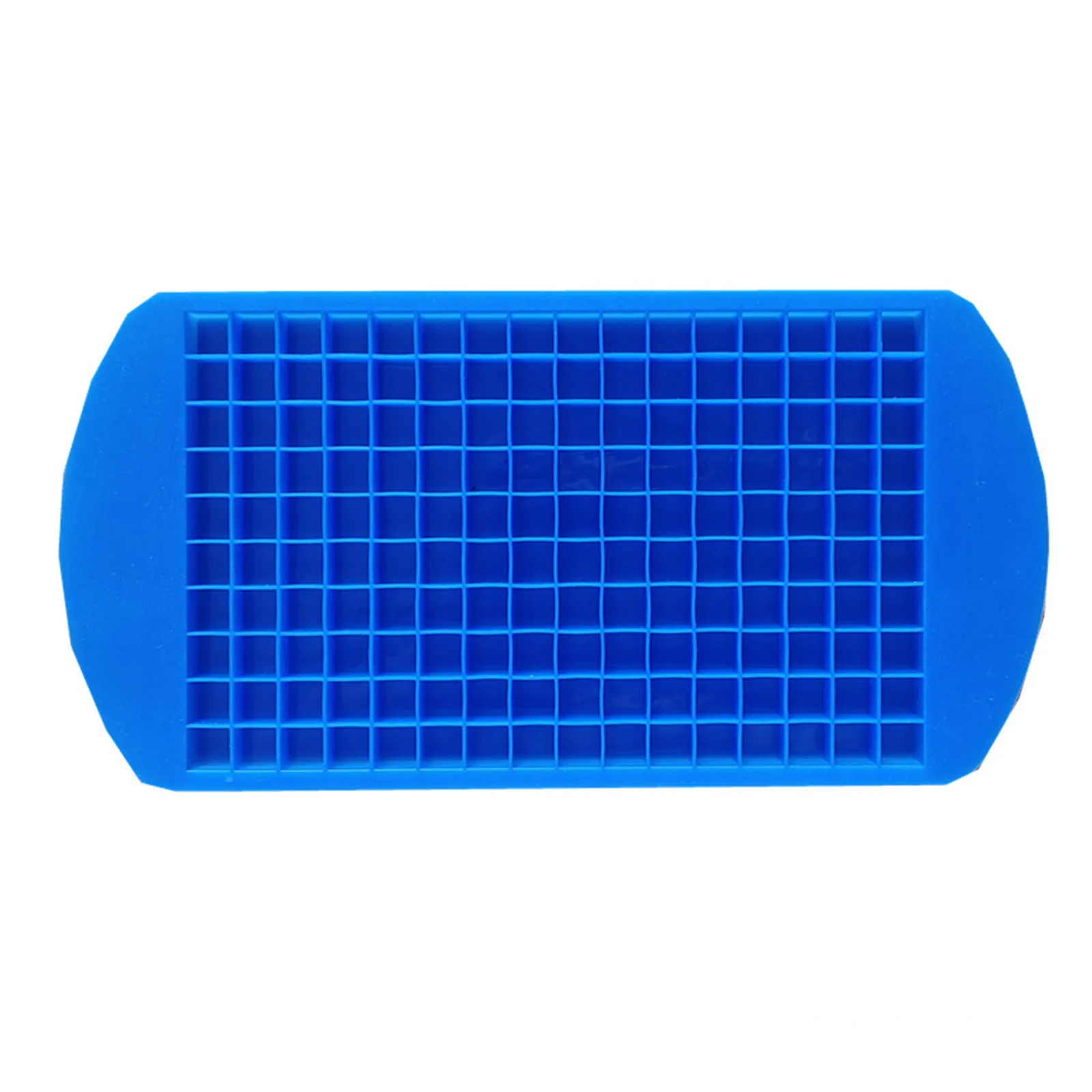 160 Grid Mini Silicone Ice Tray Ice Cubes Foldable Mold- Breaker Grid Tray Small Square Mold- Maker Silicone