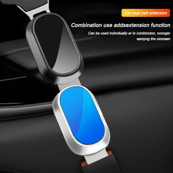 1/2PCS Auto Clip per cintura di sicurezza Extender Copertura per cintura di sicurezza Imbottitura per cintura di sicurezza Estensione Fibbia Spina Fibbia Clip per cintura di sicurezza Accessori