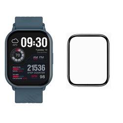 3D Curved Soft Edge Clear Protective Film Full Cover for Smartwatch Screen Protector Accessories (2 pcs films)