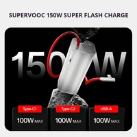 ONEPLUS Supervooc 20000mAh Power Bank 150W High Capacity Built In Cables Charger 100W PD Portable Fast Charging For Phone17 - Image 3