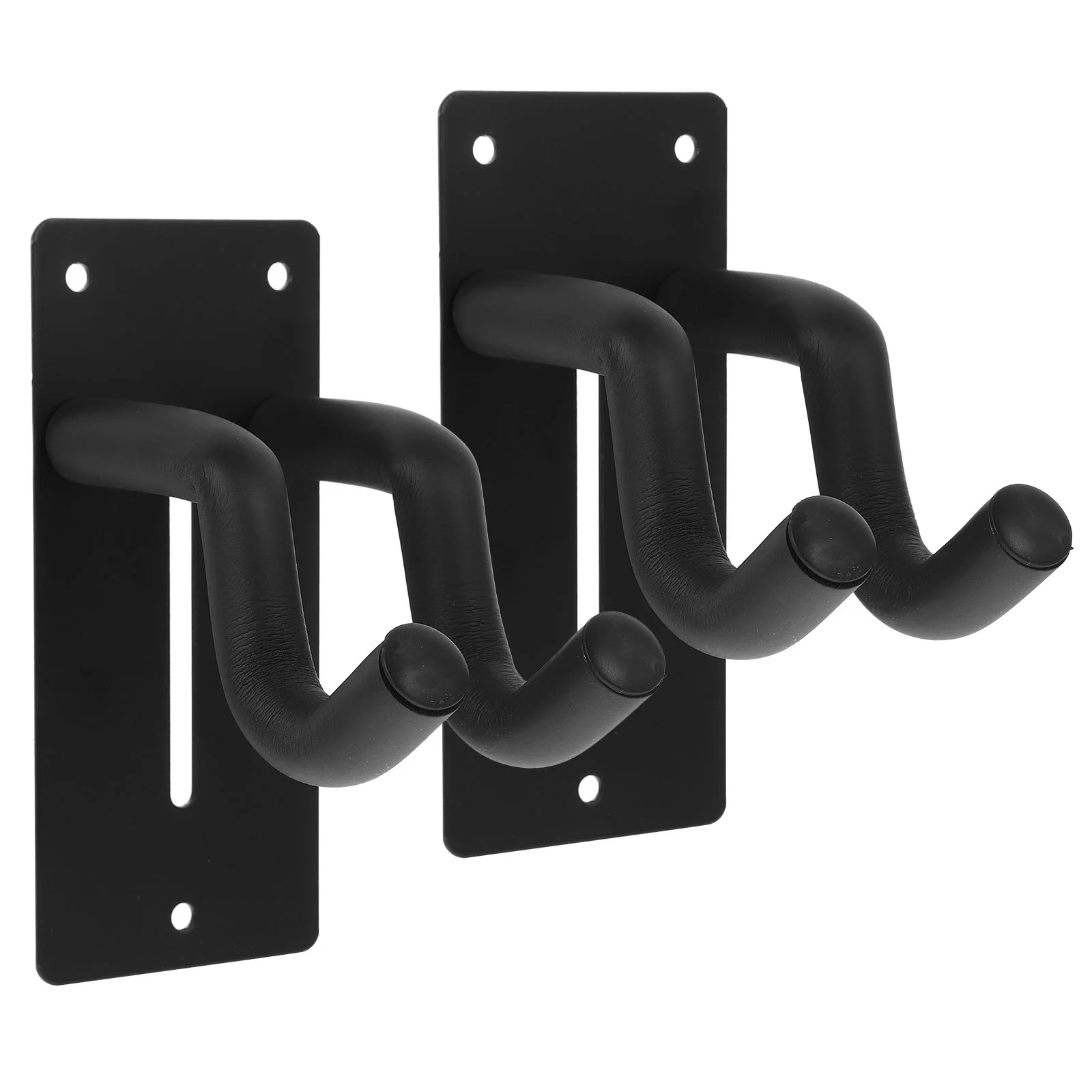 

2 Pcs Wall-mounted Guzheng Rack Brackets Instrument Supplies Sponge Hangers for