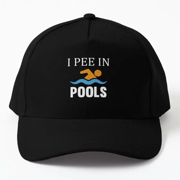 

Бейсболка I Pee In Pool, кепка, летняя черная шапочка для мальчиков, Спортивная мужская и женская уличная шапка в стиле хип-хоп, Повседневная однотонная