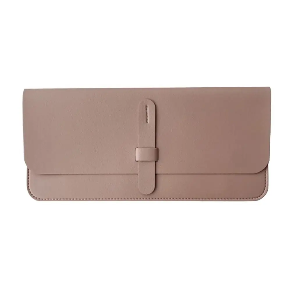 Dustproof Wireless Keyboard Sleeve Anti-Shock PU Leather Storage Bag Portable