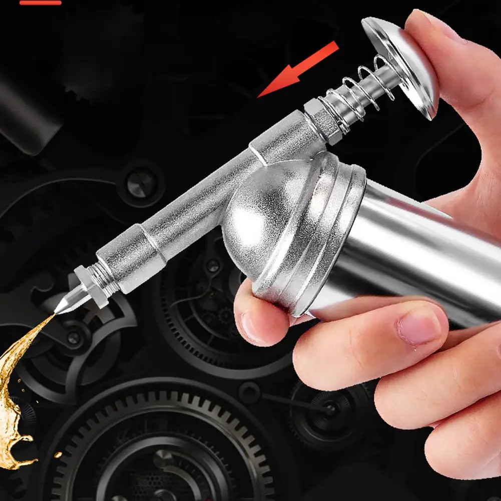 

Grease Injector Oblique Angle Design Head Cylinder Wall Quick Release For Garages Workshops Maintenance Works