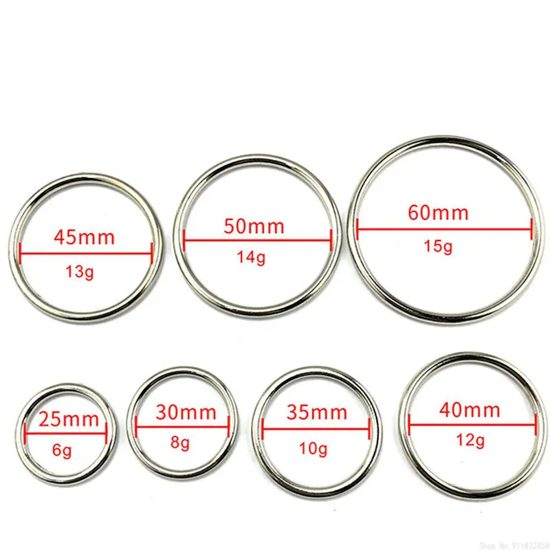 Rvs Ring Speeltjes voor Mannen Ronde Ringen Sex Metalen Ring Behuizing Gebonden Scrotum Ring Seksspeeltje voor s_voghion.com